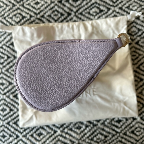 Cafune Mini Drop Duffel Lilac Leather Shoulder Bag - Picture 4 of 13